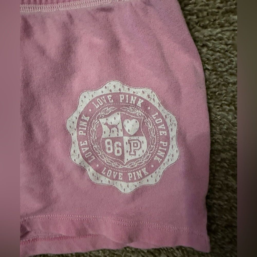 PINK Victoria's Secret Vintage Soft Pink Shorts - Picture 3 of 4